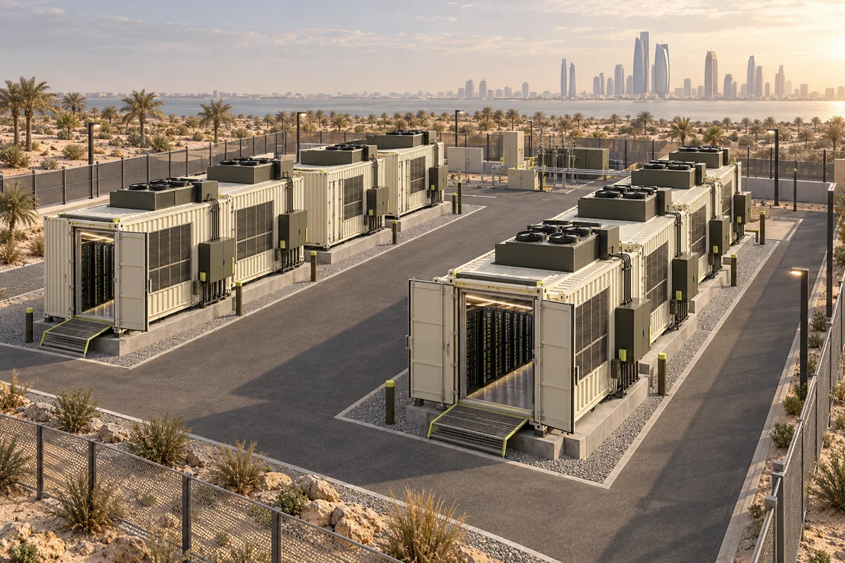 Data centre & cryptocurrency facility development — concept rendering